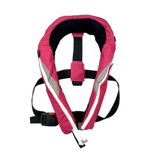 Marine Inflatable Life Vest PFD Soft Padded Neckline 150N Lightweight Manual Inflatable Life Jacket For Kayak Paddle Sports