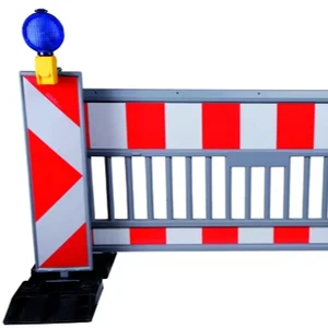 Germany Standard Traffic Safety Plastic Barrier Made of PE Material