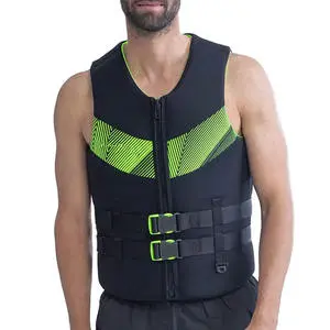 New Design Customizable Nylon Jersey Adult Marine Life Jacket Safety Swim Vest Cheap