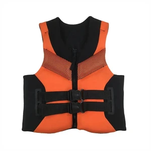 Wholesale Customized Zipper Neoprene Life Saving Vest Kids Life Vest for Swimming Sailing Boating Life Jacket