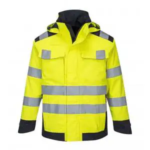 High Visibility Work Wear Uniform Reflective Safety Winter Construction Waterproof Men Work Jackets