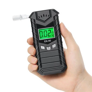 SZEEK EK90 Dark Grey Small Size Compact Mini Portable Semiconductor Alcohol Tester Quick Test Household Breath Analyzer Alcohol