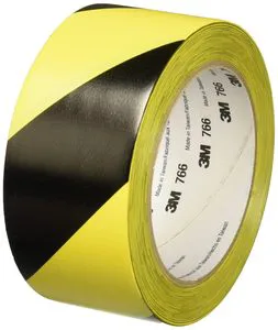 Original 766 Black and Yellow Tape Floor Caution Tape Location Black and Yellow Warning Tape