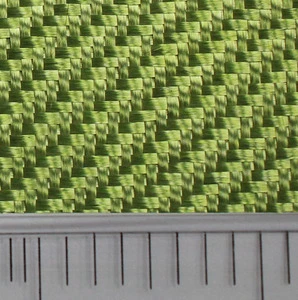 Metallic Green Reflection Twill 2x2 Weave 320gsm Lightweight Jacquard Woven Fiberglass Fabric for Car Parts-Waterproof Flame