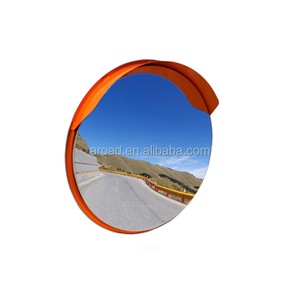 28/36/48 Inch 40/60/80cm Outdoor Indoor Traffic Safety Round Mirror Stainless Steel Traffic Corner Convex Mirror