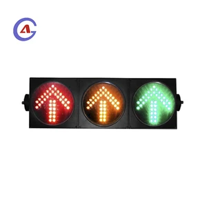 300mm 12v Dc Led Remote Control Road Safety Red Yellow Green Arrow Traffic signal Light
