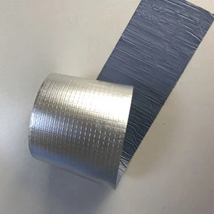 Industrial Grade Aluminum Foil Waterproof Anti Aging Weatherproof Flexible Butyl Tape Flashing Tape for Balcony Custom