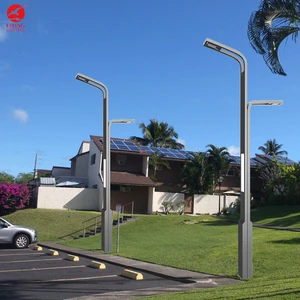 Customized Waterproof IP65 LED Garden Lighting Pole 5M 6M Outdoor LED Street Light