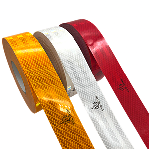 Red White ECE DOT Car Wrap Sticker Paper Reflective Tape Safety