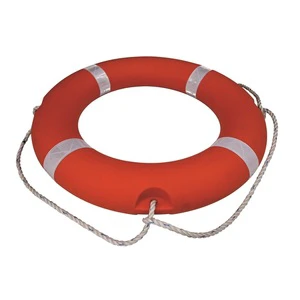 SOLAS-Compliant Marine Safety Life Buoy 2.5 Kg designed for emergency use. One buoy supports up to 3 adult passengers