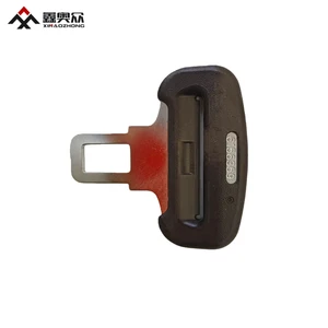 High Quality Steel Seat Belt Tongue Universal Automotive Safety Accessories Replacement Parts
