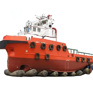 China Factory Marine Ship Launching Airbag Premium Natural Rubber High Strength Tire Cord Airbag For Vietnam Market