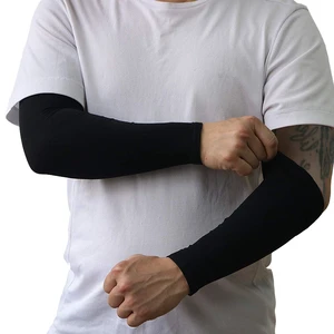 Custom Unisex Outdoor Gym Running Elbow Protective Compression Basketball Volleyball Football Sport UV Sun Cycling Arm Sleeve