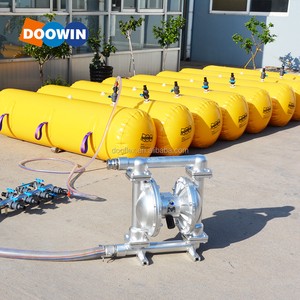 HF Welding Lifeboat Gangway Bags Proof Load 100kg Water Weight Bag For Rescue Boat Test