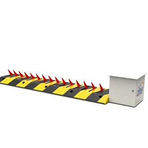 Security Vehicle Barrier Speed Bump Spikes Remote Control Hydraulic Automatic Retractable Tyre Killer