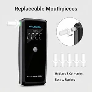 High-Precision Electrochemical Sensor Alcohol Tester Battery-Powered Alcohol Tester Factory-Direct Alcohol Tester