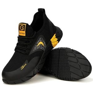 GUYISA High Quality CE Certified Steel Toe Four Seasons Sports Safety Shoes Men's and Women's Work Shoes