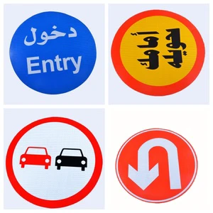 High Intensity Retroreflective Traffic Signs High Visibility for Road Highway Safety