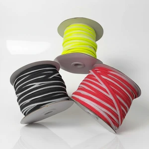 High Visibility Reflecting Piping Customized Size Reflective Material for Shoes, Garments