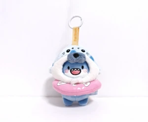 Plush Blind Box Fat Shark with Lifebuoy Cotton Soft Collectible Mystery Toy for Birthday Gift