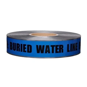 Underground Detective Warning Tape Marker Tracer Tape Magnetic Caution Stainless Steel Wire Fiber Optic Cable Warning Tape