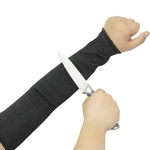 Cut Resistant Arm Sleeves Protectors for Thin Skin and Bruising Level 5 Arm Protective Sleeves 45cm for Men Women