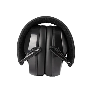 Factory Outlet Hearing Protector Ear Muffs ABS Adjustable Intrinsically Safe 25dB Noise Reduction Foldable Design for Outdoor