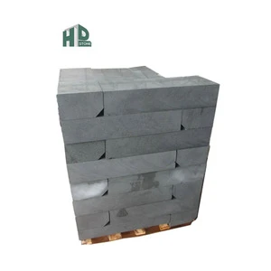 Hainan Natural Stone,Basalt Stone Sawn Cut Andesite Garden Curb Stone