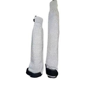 High Tensile Strength Cut-resistant Forearm Guards Safety Sleeves with Cut Protection HPPE Liner with Glass Fiber