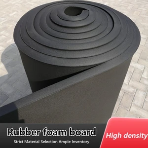 Self Adhesive Modern NBR Eco-Friendly Fire Resistant Rubber Foam Reflective Sheet 15mm 1.5m X 12m For HVAC Branch Line