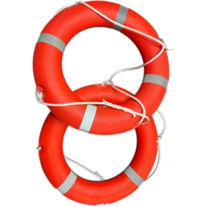 2.5KG High Quality Swimming Rescue Pool Ring Buoy Marine Lifesaver Inflatable Portable Plastic Emergency Board Lifebuoy