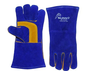 Soft Lined Welding Gloves for All-Day Comfort Professional-Grade Welding Gloves for Safety and Performance