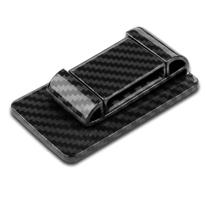 Car Interior Safety Accessories ABS 2 Points Stable Seat Belt Insert Fixator Secure Belt Stabilizer and Receiver