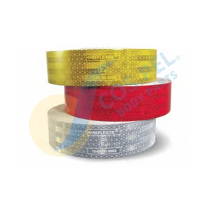 New White Reflective Tape-COS.PEL. Brand for Replacement/Repair