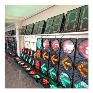 CLJT Cheap Price 300mm Traffic Signal LED Light Plastic Traffic Road Signs Warning