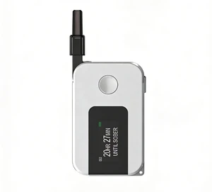 Airsense K1 Portable Fuel Cell Sensor Breath Alcohol LCD High-precision Professional Breathalyzer Drunk Driving Detection