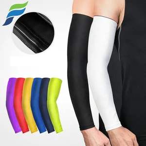 YETFUL UV Traditional Protection Breathable Sports Basketball Football Running Protective Baseball Arm Sleeves Compression