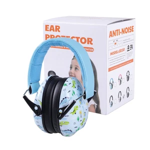 Kids Hearing Protection Earmuff Personal Protective Noise Cancelling Children Ear Defender Soft Adjustable Soundproof Earmuffs