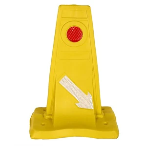 Bulk Supply EVA Exclamation Warning Sign for Road Lane Safety & Traffic Regulation