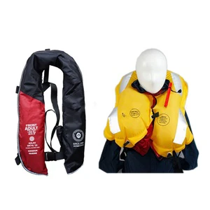 ODM/OEM Customized Logo Marine 150N Inflatable Automatic Life Jackets PFD Vest