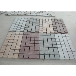 Granite Mesh Cobblestone Pavers