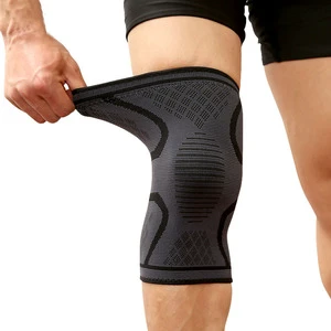 Fitness Breathable Comfortable Gym Nylon High Elastic Knee Sleeve