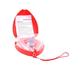 LONG WIN LWC-02 Adult & Kids First-Aid Devices CPR Pockets Resuscitator & Rescue Mask Plastic Case Emergency Use 2-Year Warranty