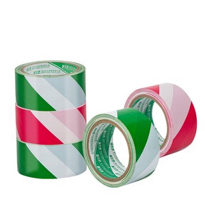Pvc Warning Tape General Caution Safety Tape Manufacturer Red White Green Yellow Black Custom Warning Tape