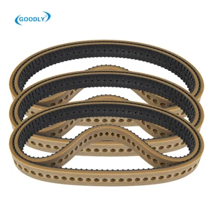 High Quality Wear Resistance Custom Rubber Coated Timing Belts Vucum Belt For VFFS Packing Machines
