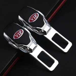 Universal Zinc Alloy Car Seat Belt Extender Plug Clip Buckle Car Safety Buckle with All Car logo