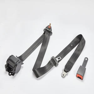 Universal 3-Point Car Seat Safety Belt Interior Car Accessories with ELR Retractor Made of Durable Polyester