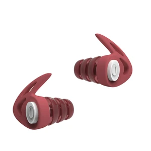 Reusable XS/S/M/L Size Flexible Hearing Protection Device Noise Reduction And Mute Earplug For Sleep For All