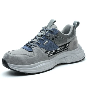 Fashionable Anti-shatter Anti-penetration Lightweight Safety Shoes for Winter/Spring/Autumn Insulating Work Shoes for