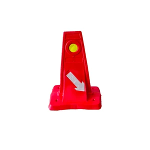 Dedicated TPU Body Traffic Warning Products-Wholesale Road Lane Marking Construction Traffic Diversion Exclamation Mark